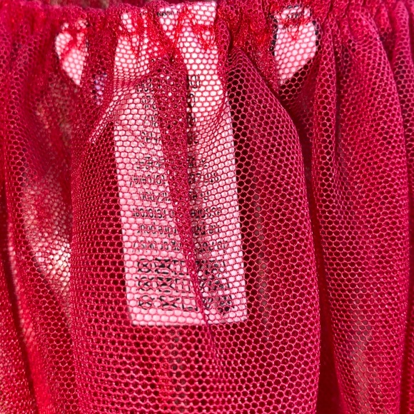 Small Victoria's Secret Lace Slip Red Babydoll - Picture 11 of 13